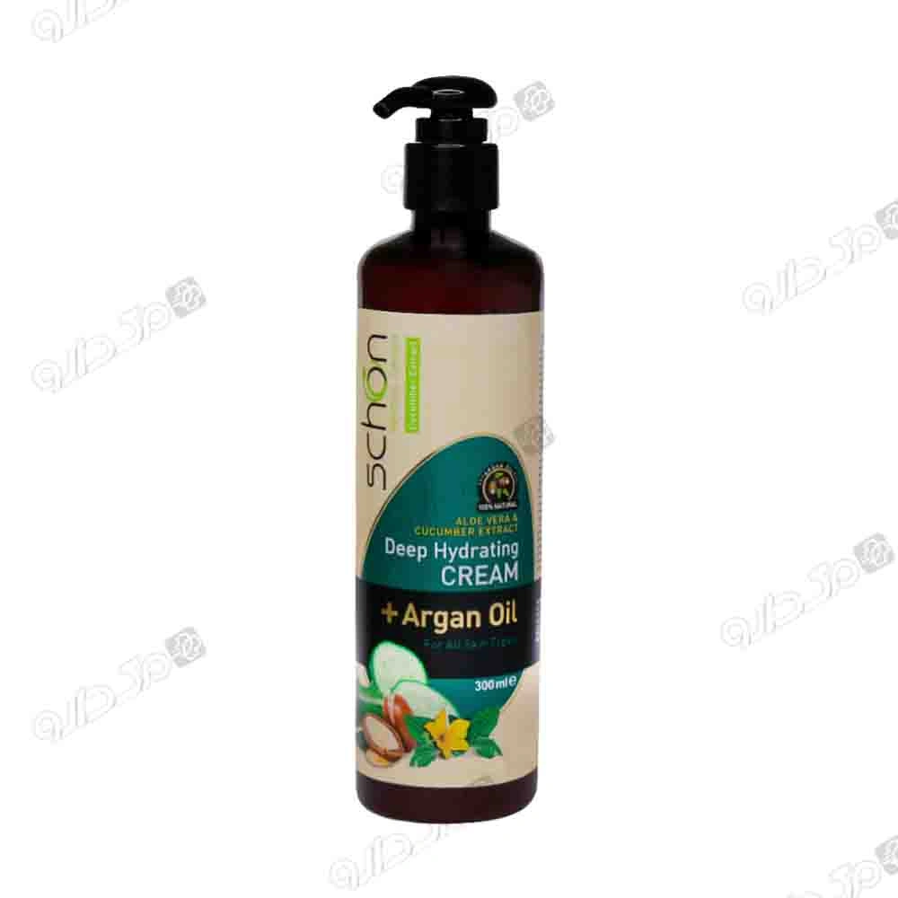 کرم مرطوب کننده خیار و آرگان شون